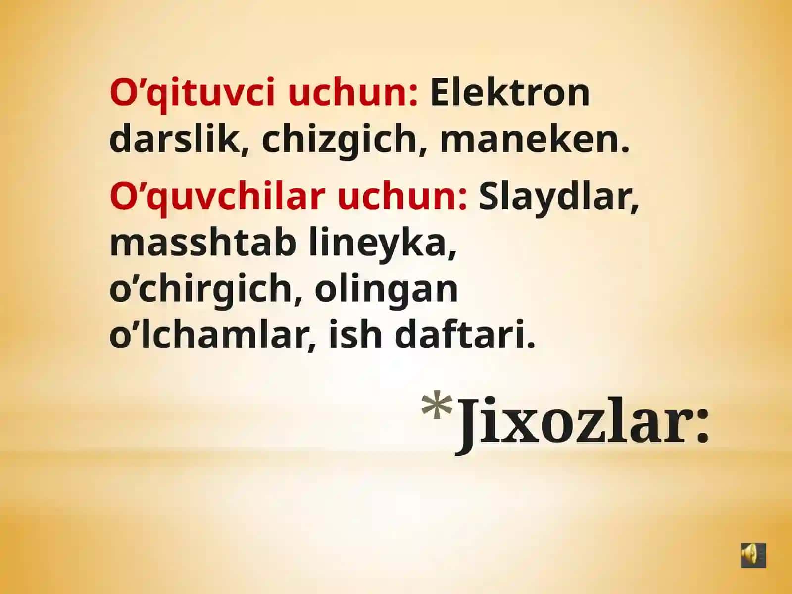 7-sinf Texnologiya fanidan Kiyim turlari mavzusida bir soatlik ochiq dars ishlanma 3
