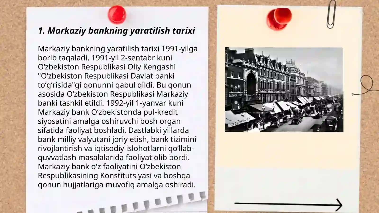 Markaziy bank haqida umumiy ma’lumot 3