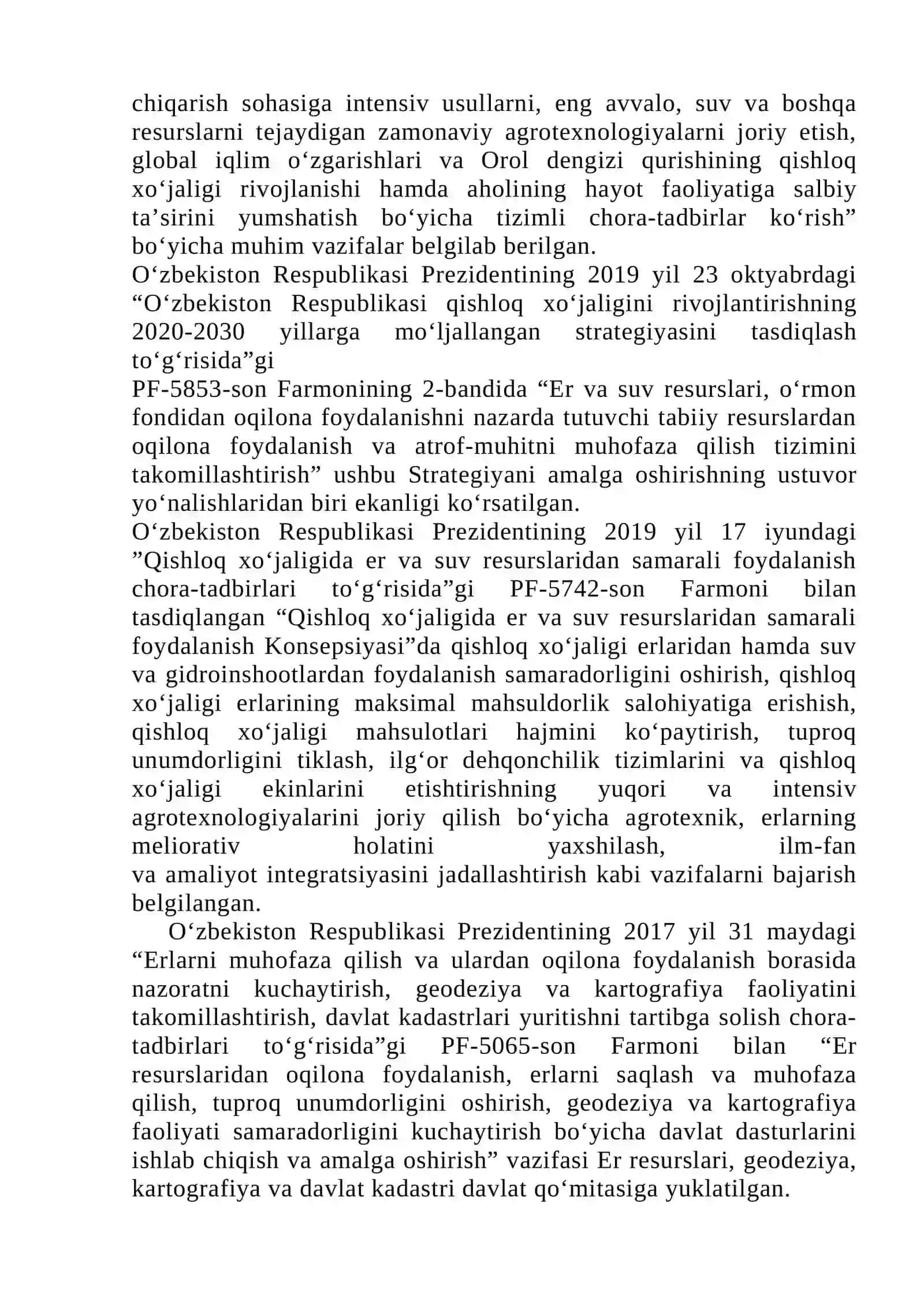 Dehqonchilikning rivojlanish tarixi 3