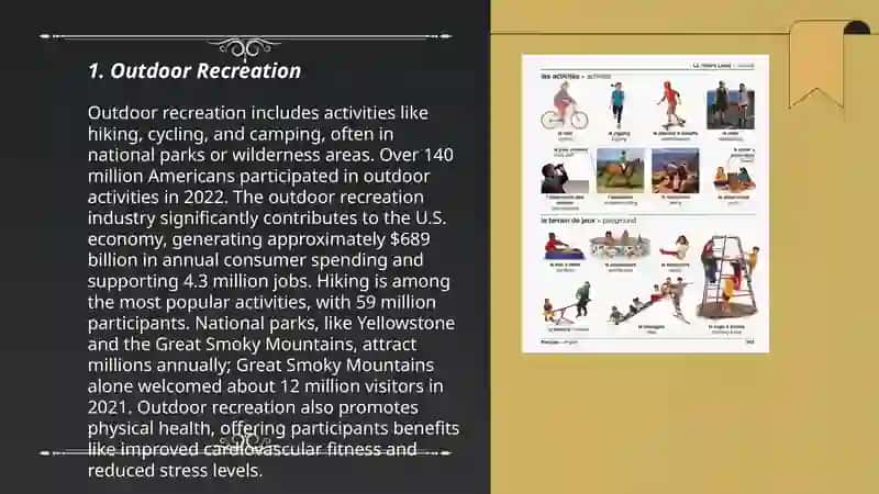 Leisure activities 3