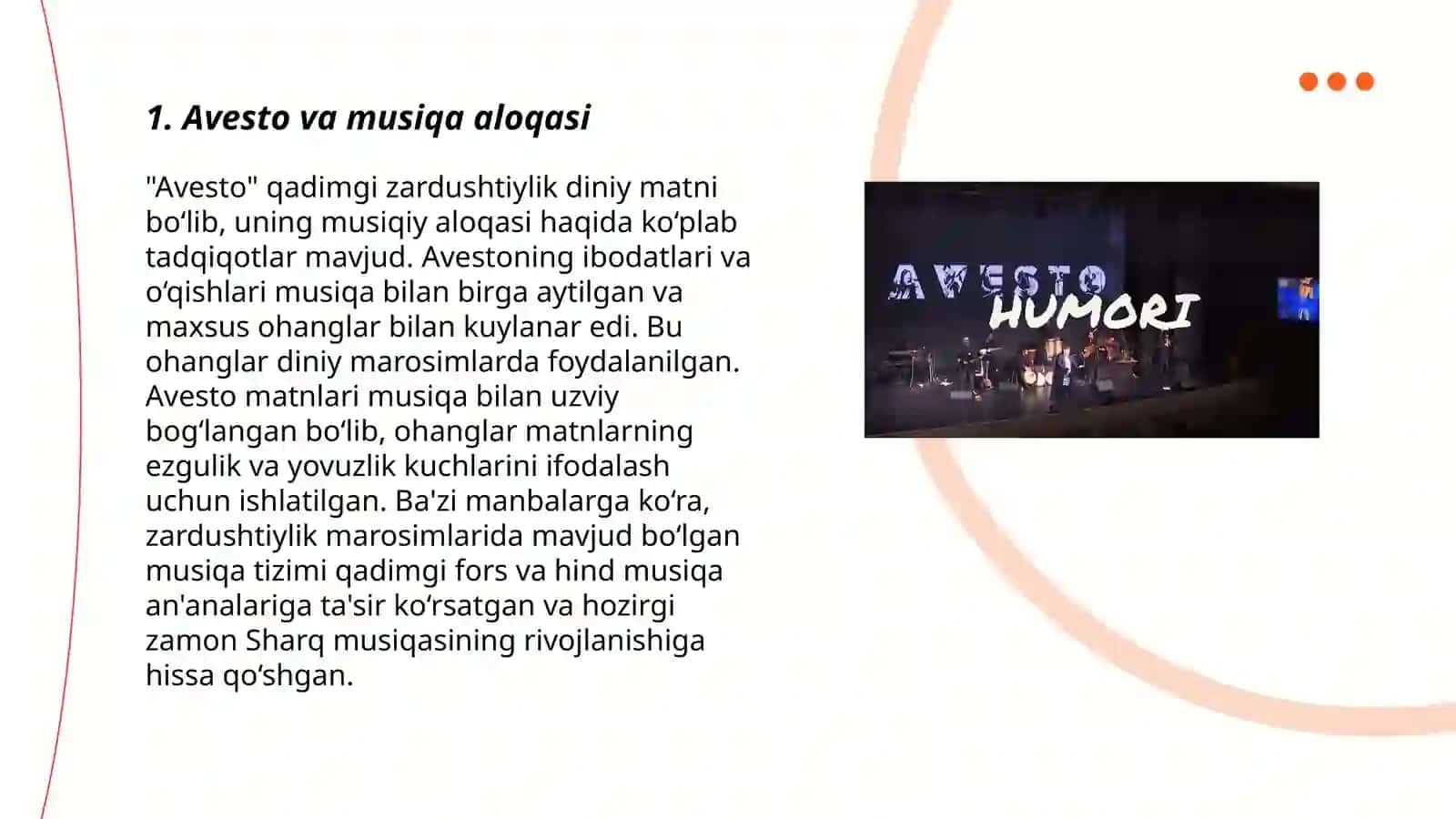 Avesto va musiqa 3