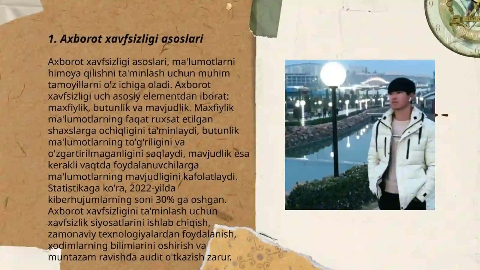 Axborot xavfsizligi asoslari 3