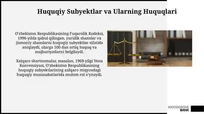 Zamonaviy Fuqarolik Huquqiy Tizimi 3