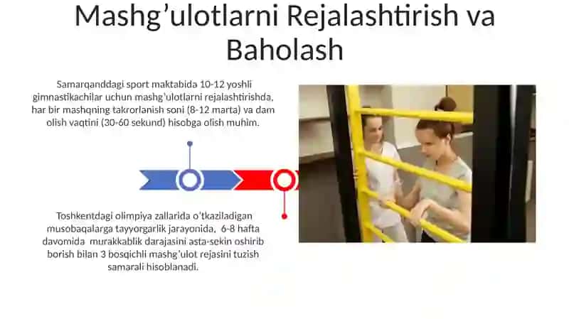 Gimnastika. Sodda akrabatik mashqlar. Gimnastika jihozlarida mashqlar o'rgatish metodikasi 3