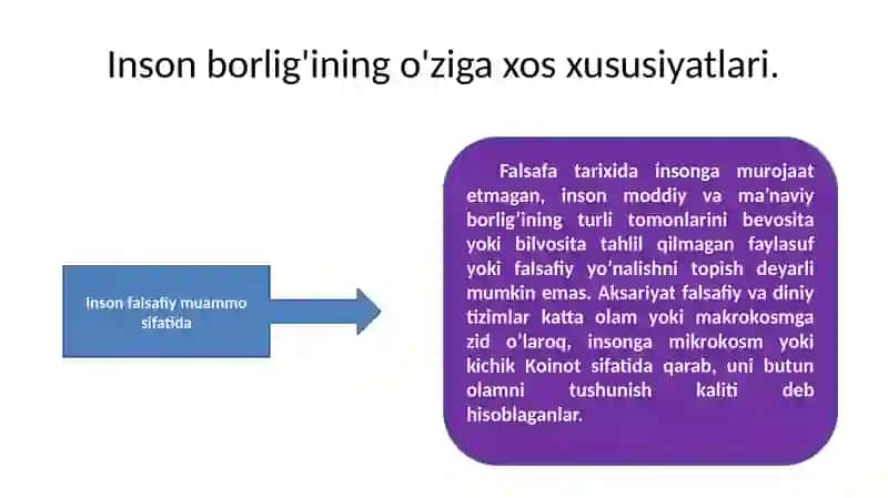 INSON FALSAFASI (FALSAFIY ANTROPOLOGIYA) 3