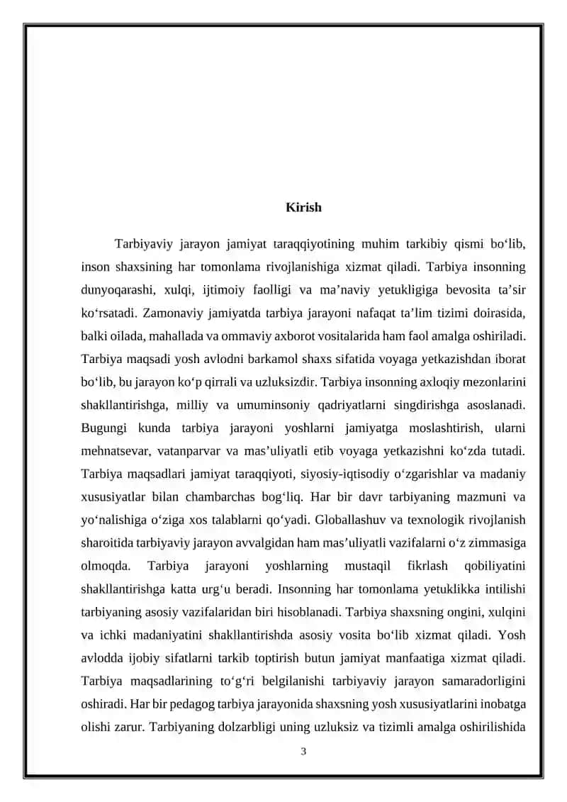 Tarbiyaning maqsad va vazifalari 3