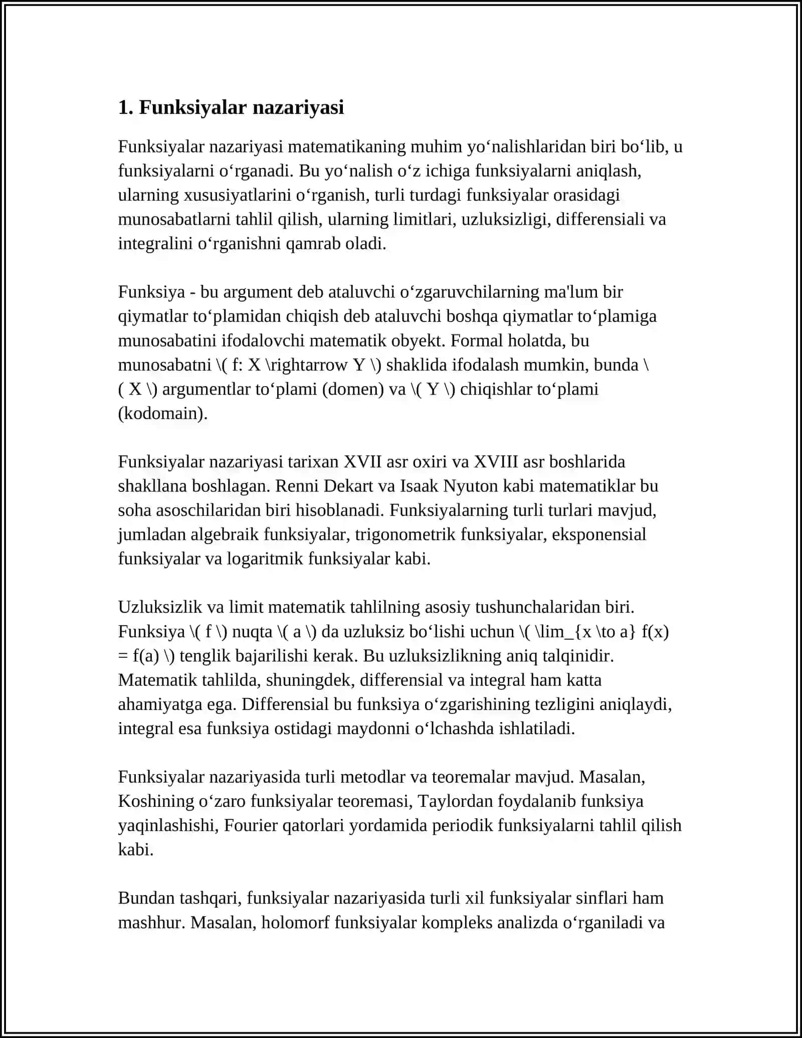 AMALIY MATEMATIKA FANINING NAZARIY ASOSLARI 3