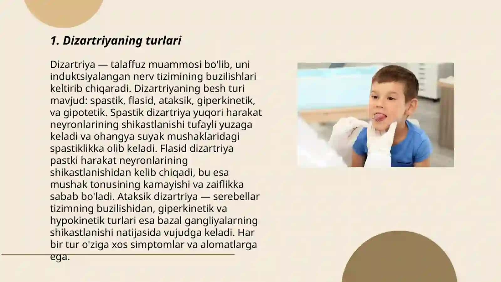 Dizartriyaning turlari 3