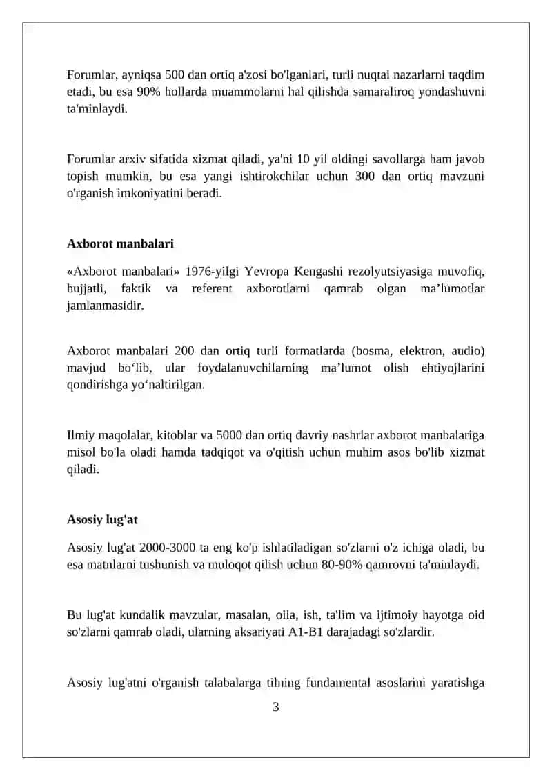 English forums or discussions malumot, vocobulary, comprehension questions, exercises 10 savol 3