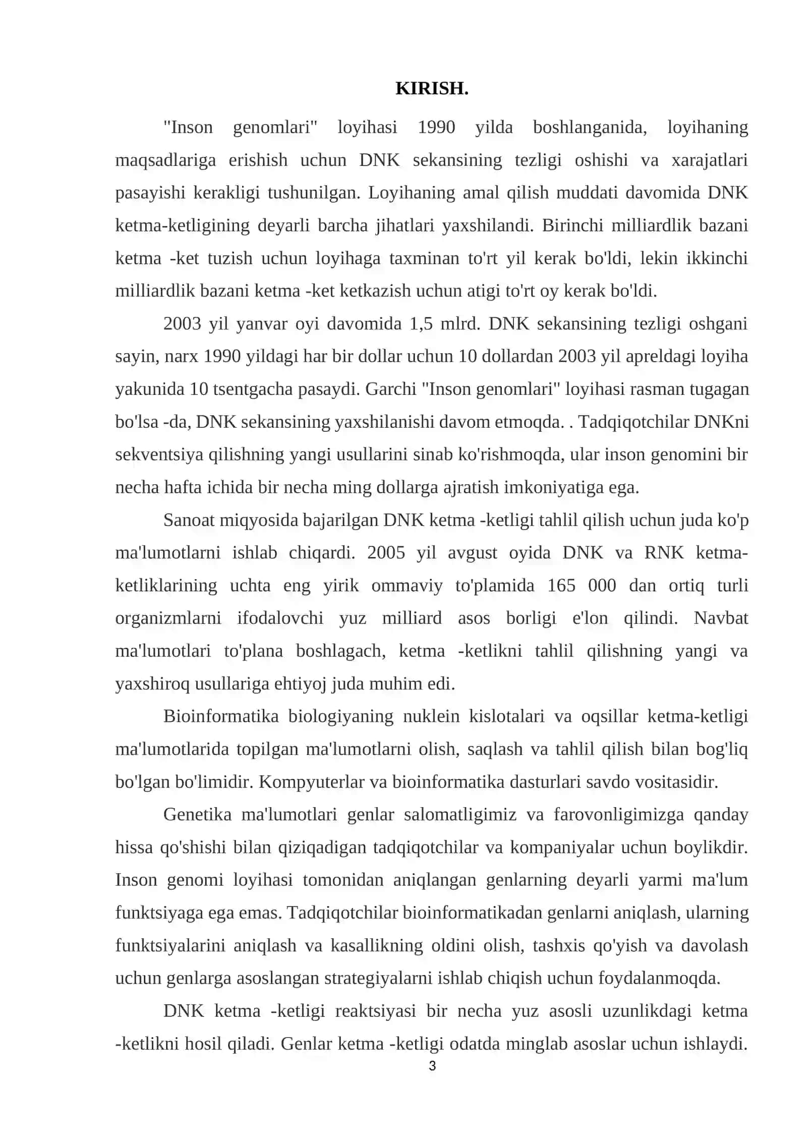 Zamonaviy bioinformatsion ma`lumot bazalari turlari 3