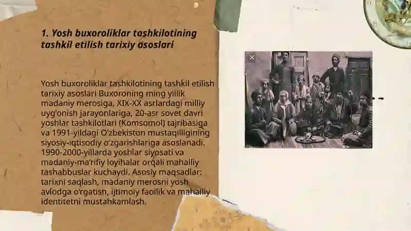 Yosh buxoroliklar tashkilotining tashkil etilish tarixiy asoslari 3