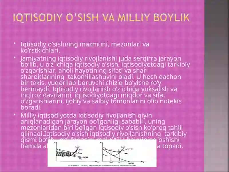 Iqtisodiy o’sish 3