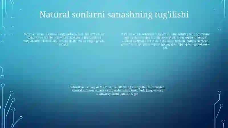 Son Sanoq Tushunchasi va Nol Tushunchalarining Yuzaga Kelish Tarixidan 3
