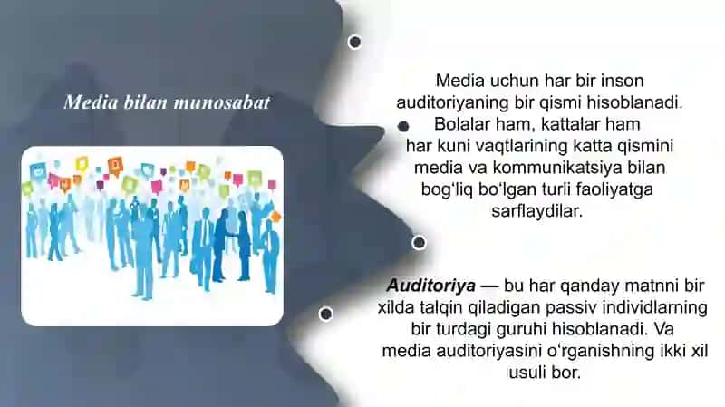 Shaxslar va hamjamiyatlarning media bilan o’zaro munosabati 3