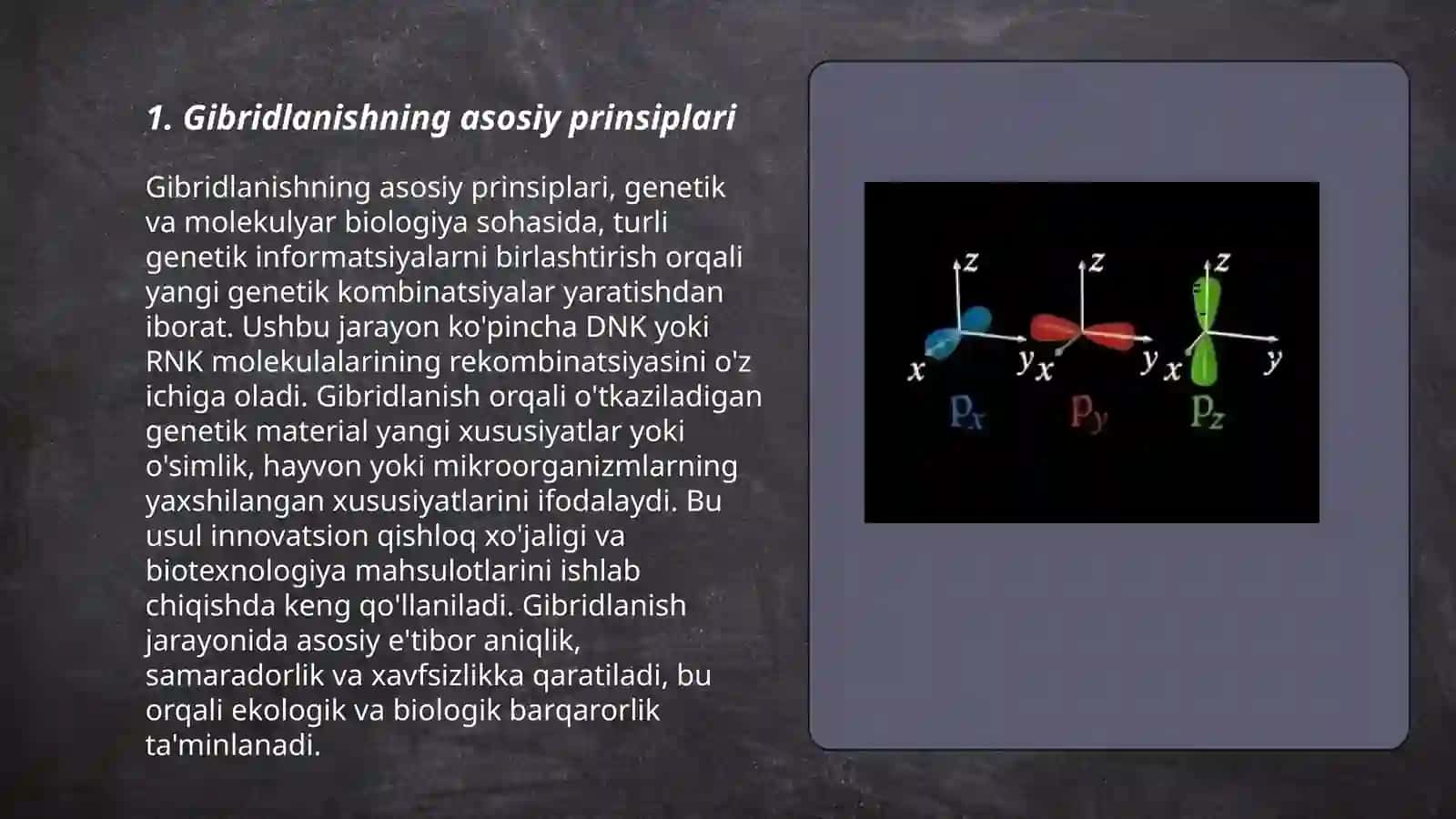 Gibridlanish molekulyar orbitallarmetodi 3