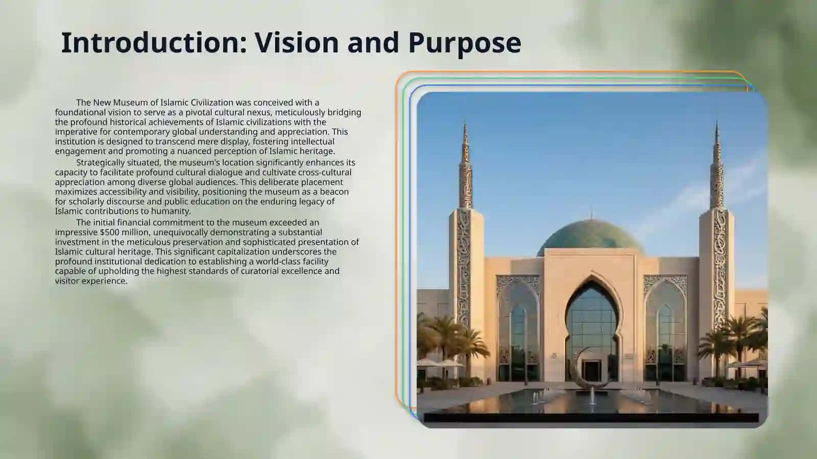The New Museum of Islamic Civilization 3