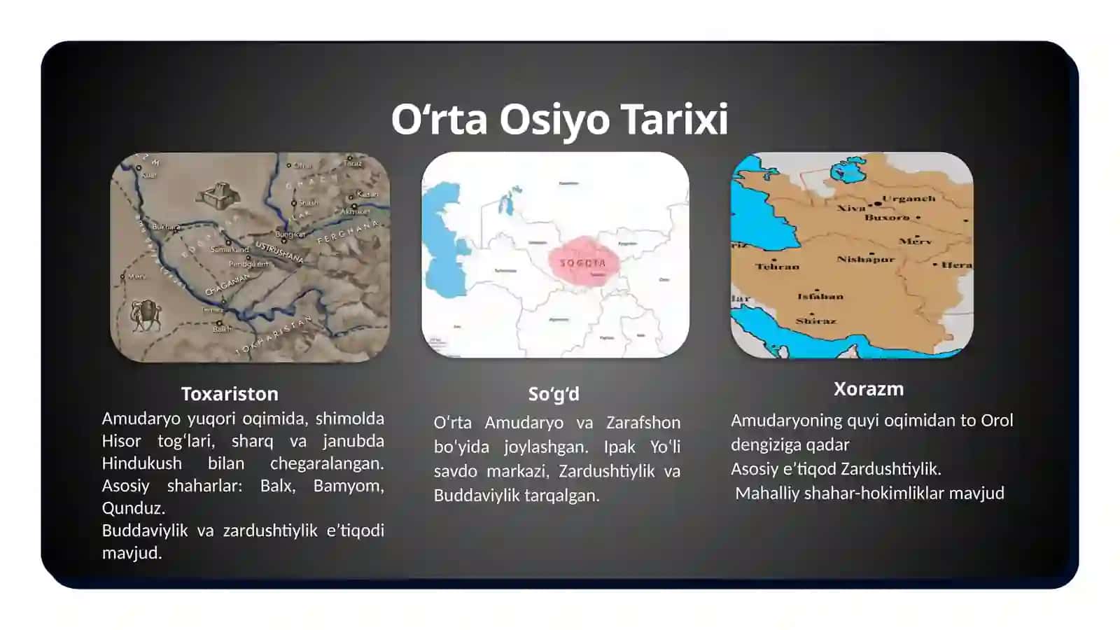 O‘rta Osiyo savdo va madaniyat 3