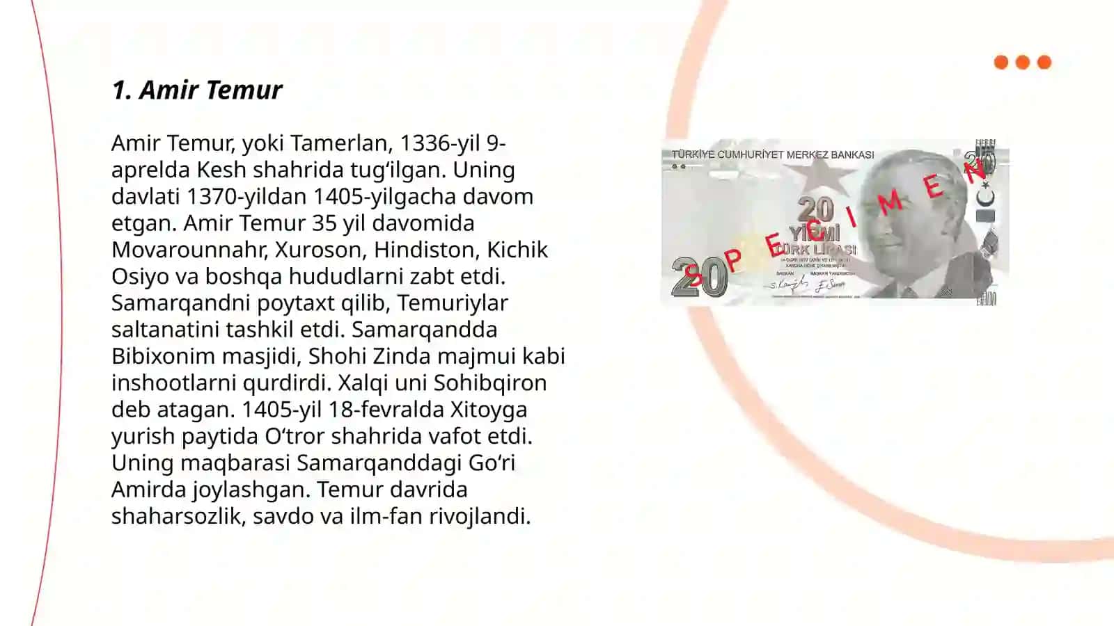 Mashhur tarixiy siymolar.Xalq qahramonlari 3