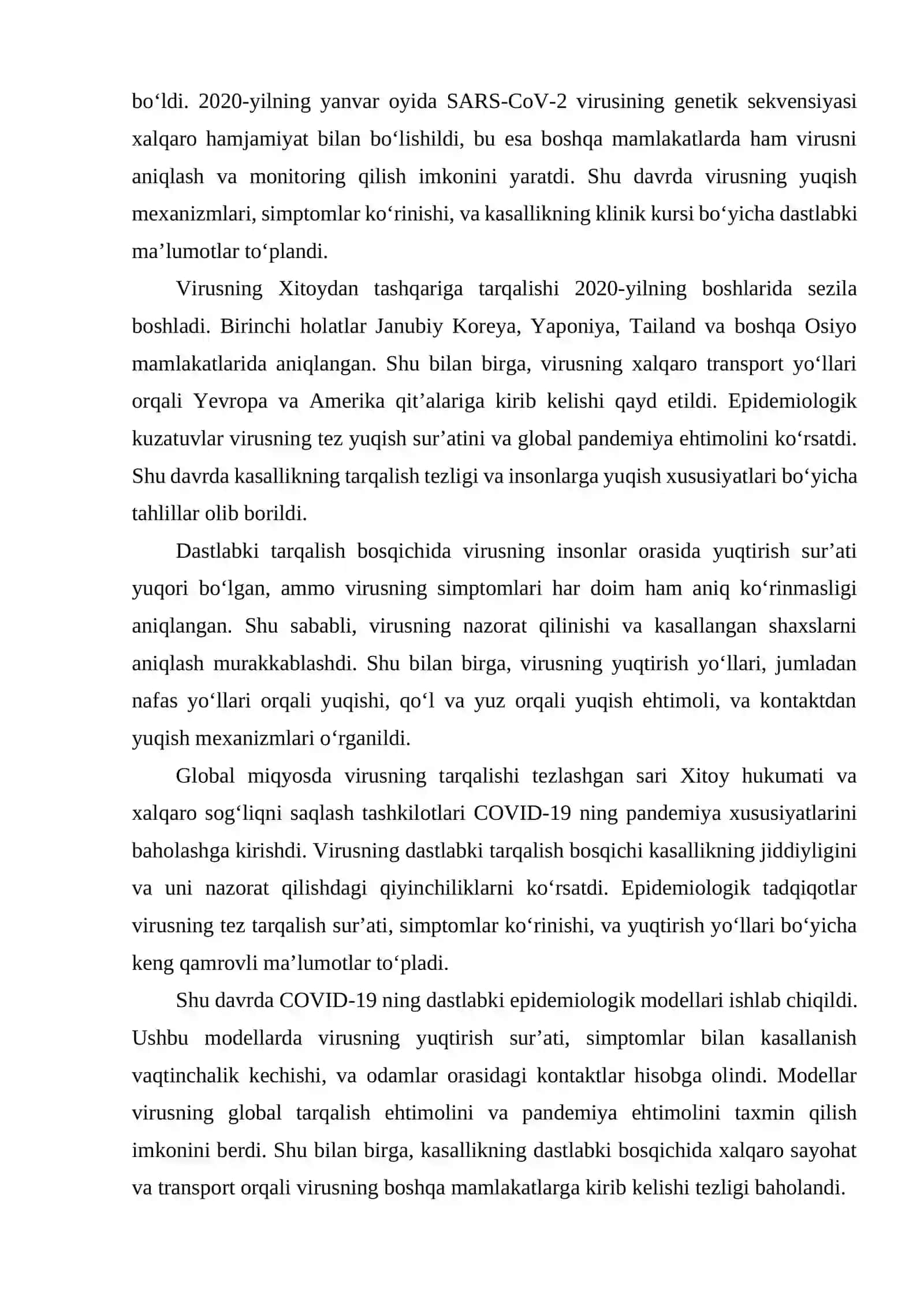 COVID-19 KORONOVIRUS INFEKTSIYASINING GEOGRAFIK TARQALISHI 3