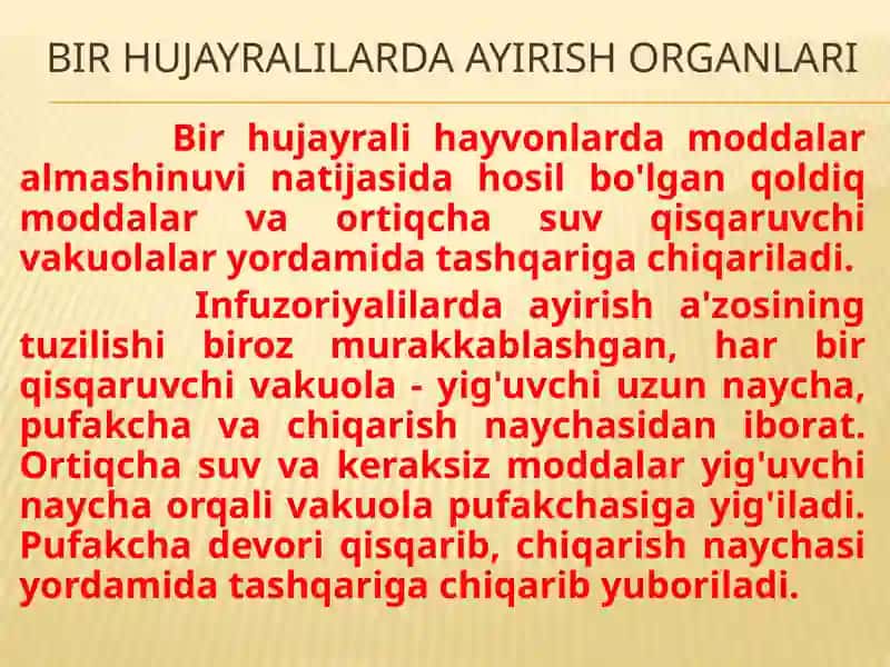 HAYVONLARNING AYIRISH VA JINSIY ORGANLARI EVOLUTSIYASI 3