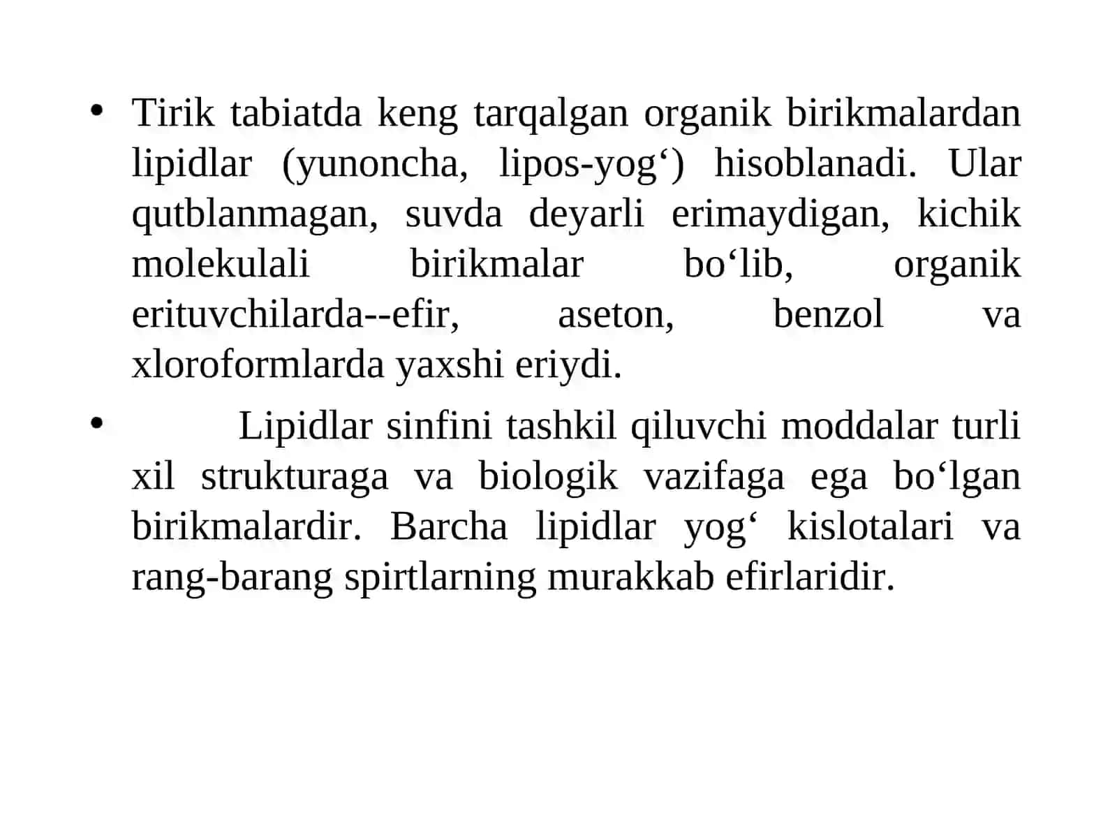 Lipidlar va lipoidlar 3