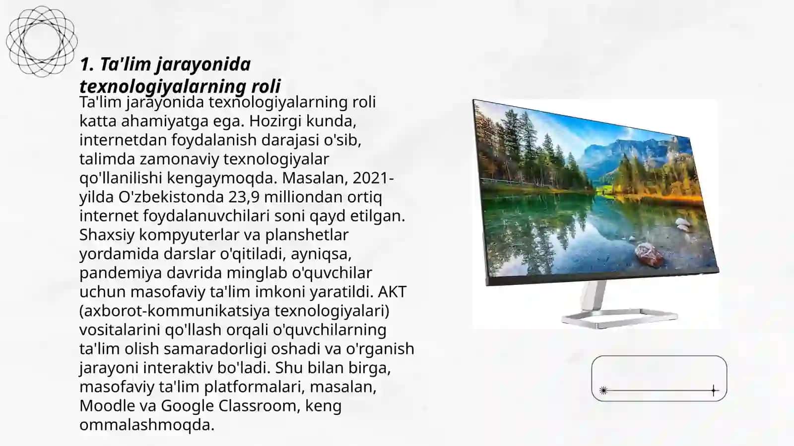 Ta'lim jarayonida texnologiyalarning roli 3