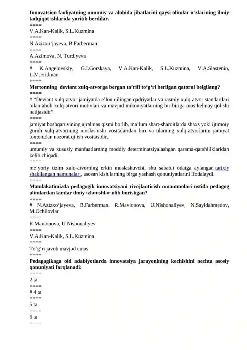 Boshlang‘ich ta’lim yo‘nalishi sirtqi ta’lim shakli 5-kurslar uchun 3
