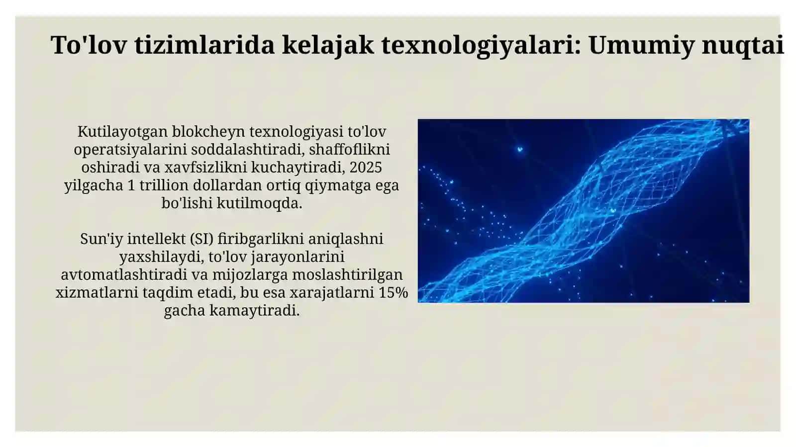 To'lov tizimlarining kelajagi 3