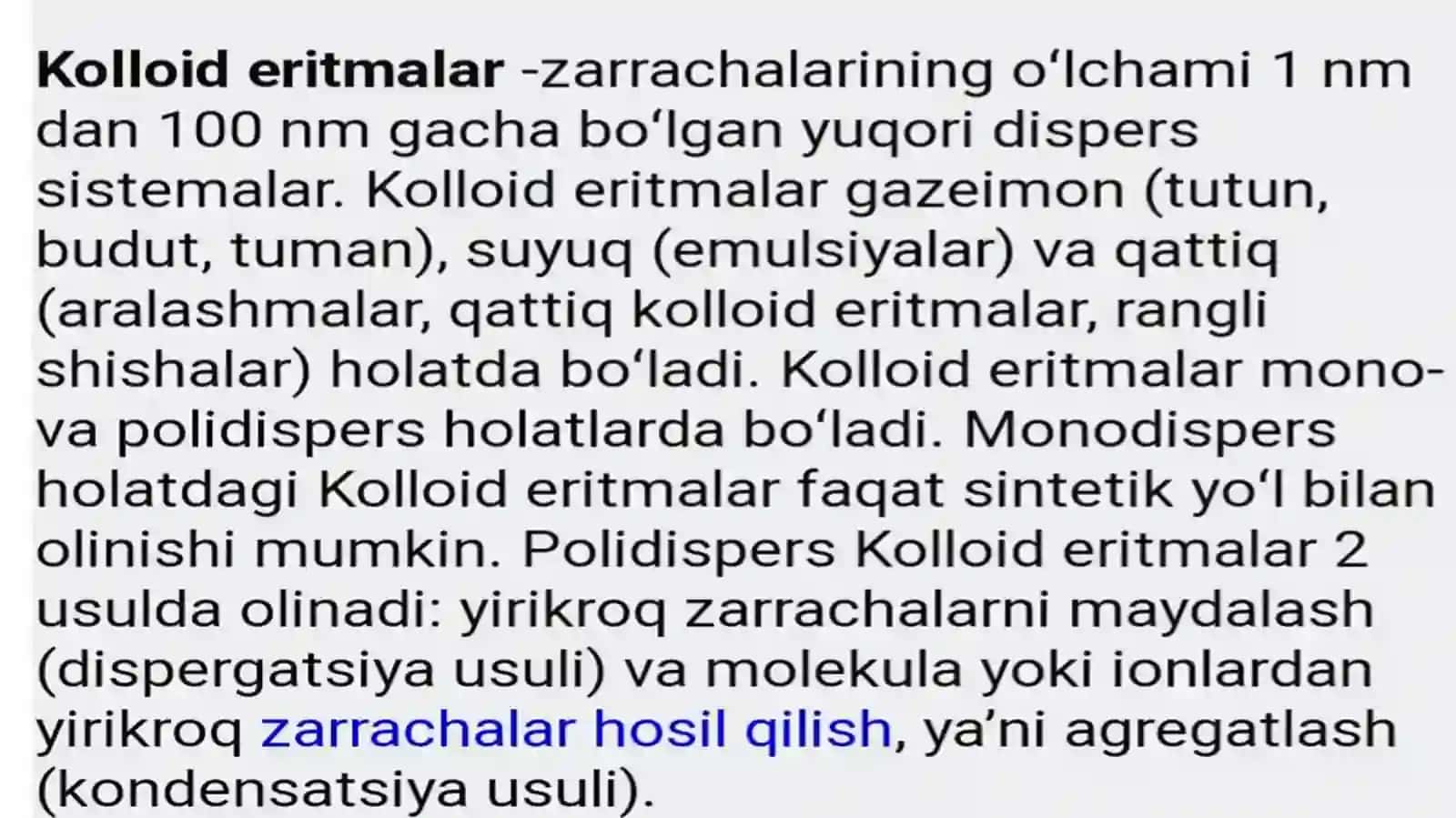 Kolloid eritmalarni tozalash usullari 3