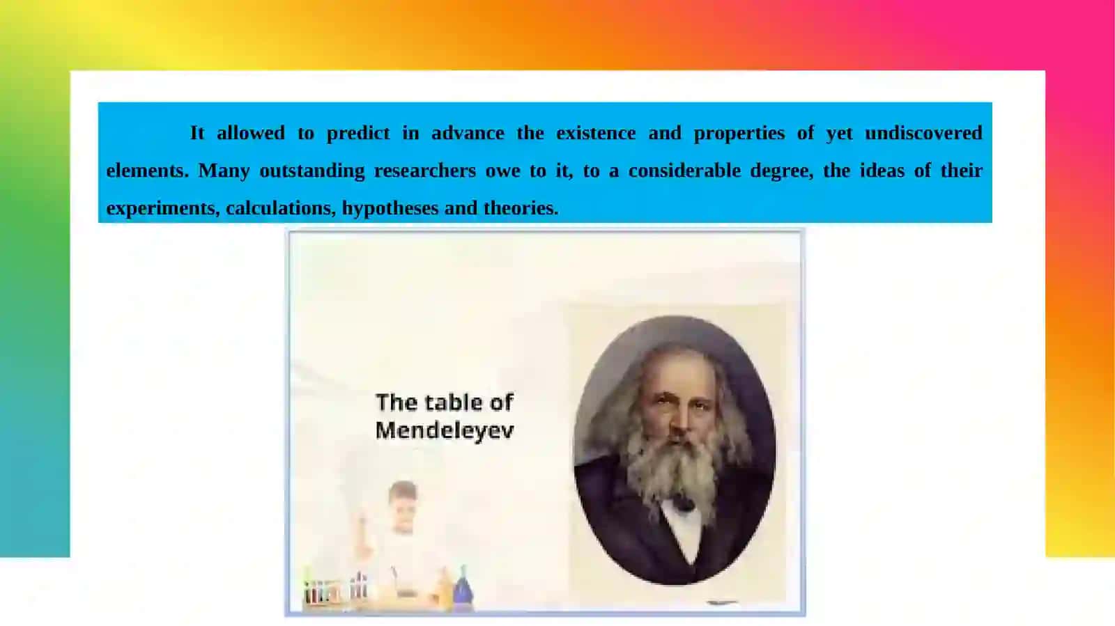 The World's Greatest Chemist. 3