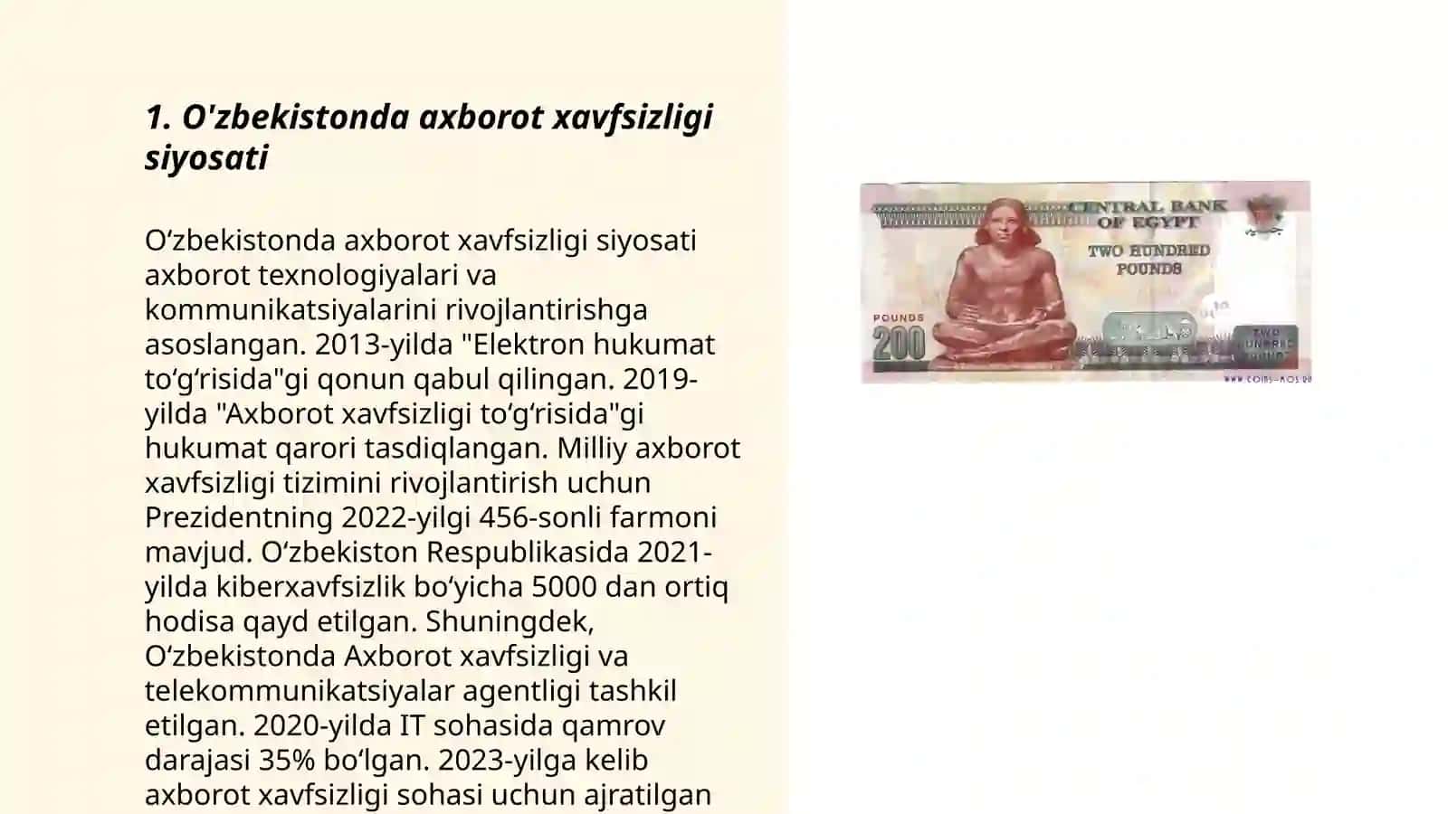 O'zbekistonda axborot xavfsizligining ma'naviy va huquqiy asoslari 3