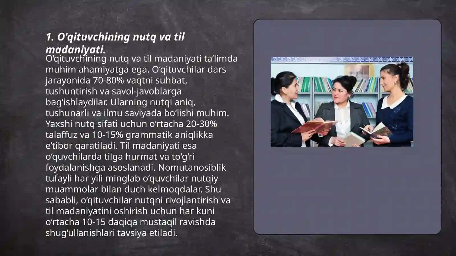 O'qituvchi faoliyatida muloqot madaniyati 3