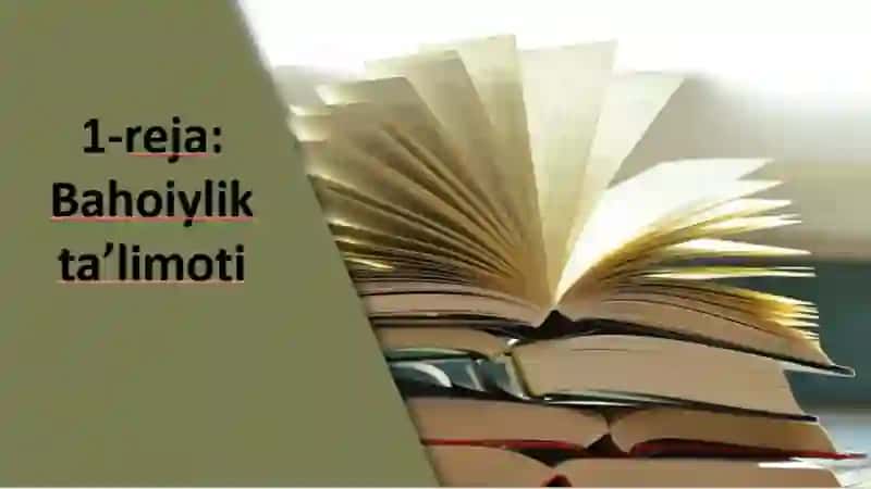 YANGI DINIY TA’LIMOTLAR 3