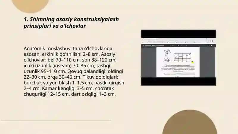 Turli bichimdagi shimlarni konstruksiyalash xususiyatlari 3