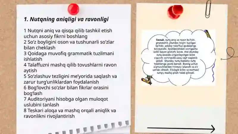 Nutqning aniqligi va ravonligi 3