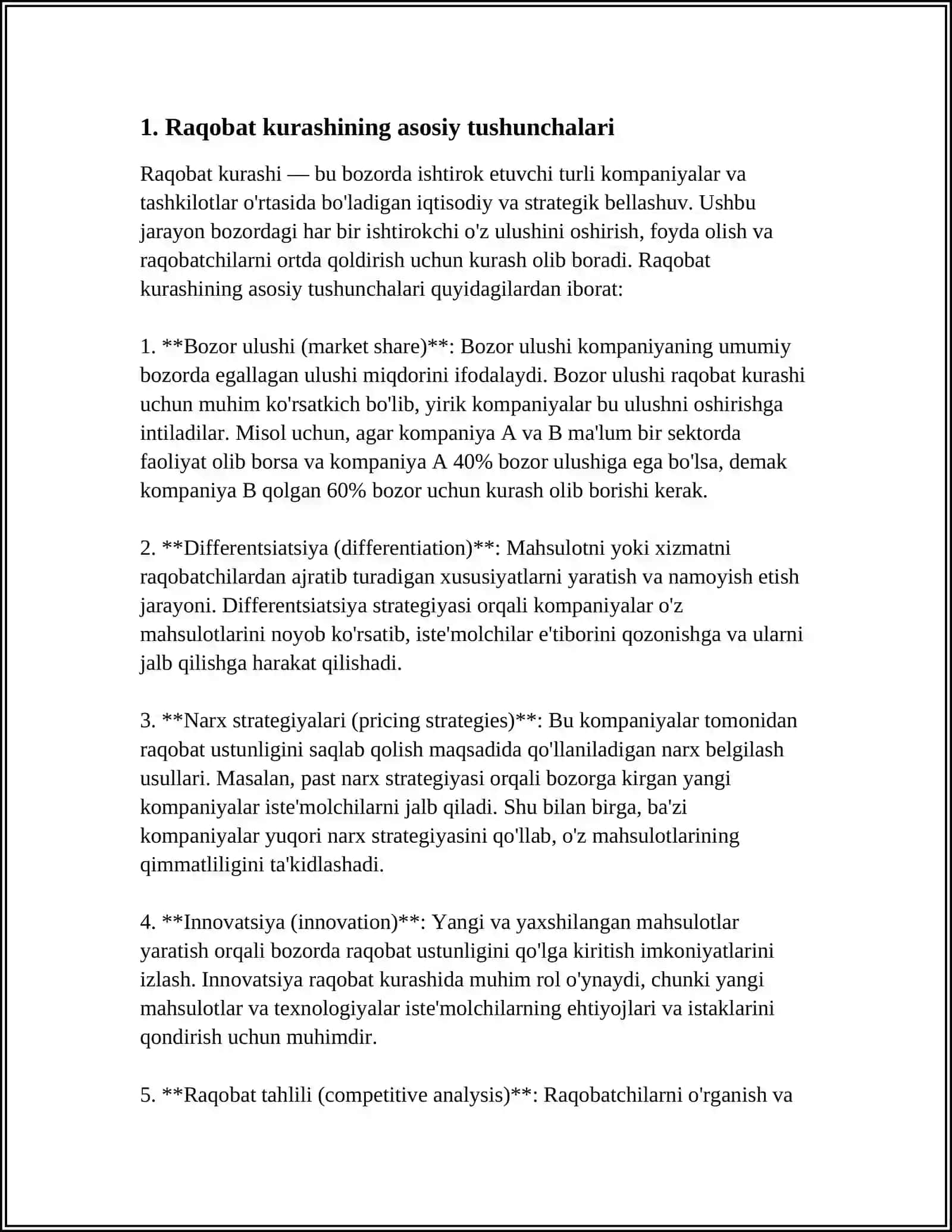 RAQOBAT KURASHINING SHAKLLARI VA USULLARI 3