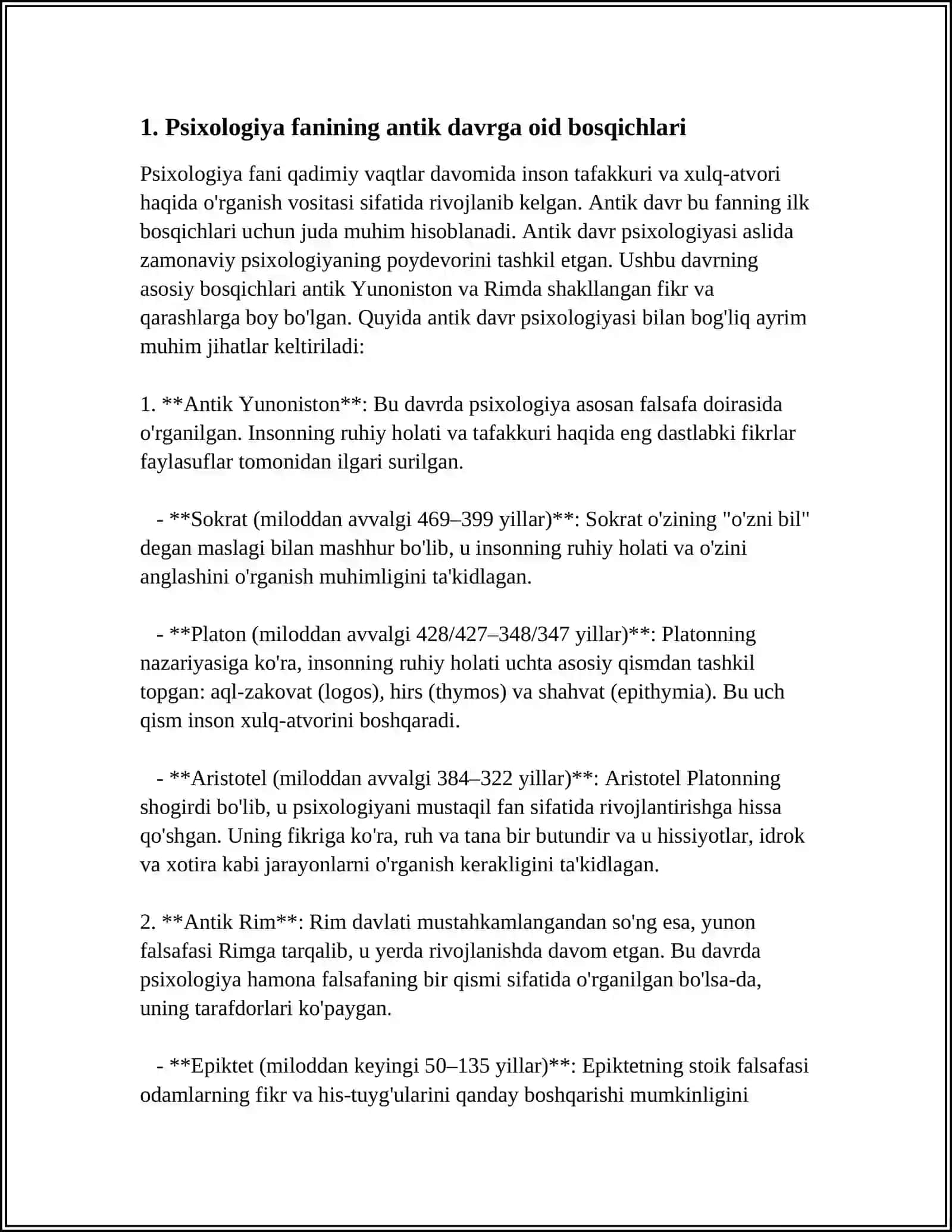 PSIXOLOGIYA FANINING RIVOJLANISH TARIXI 3