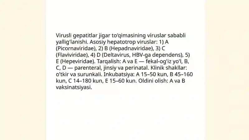 Virusli gepatitlar 3