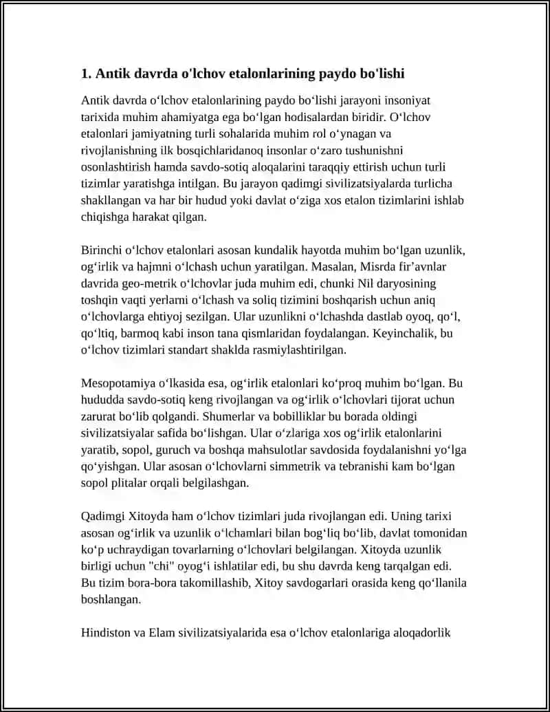 ETALONLARNING YARATILISH TARIXI 3