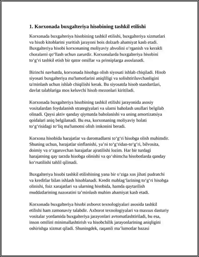 KORXONADA HISOBGA OLISH VA NAZORAT TEXNOLOGIYASI 3
