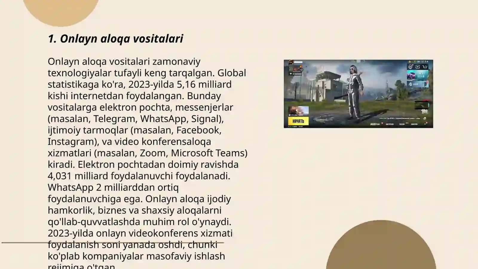 Raqamli aloqalarni boshqarish: onlayn, ijtimoiy media va mobil aloqa 3