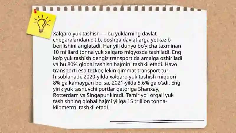Xalqaro xususiy huquqda xalqaro yuk tashish 3