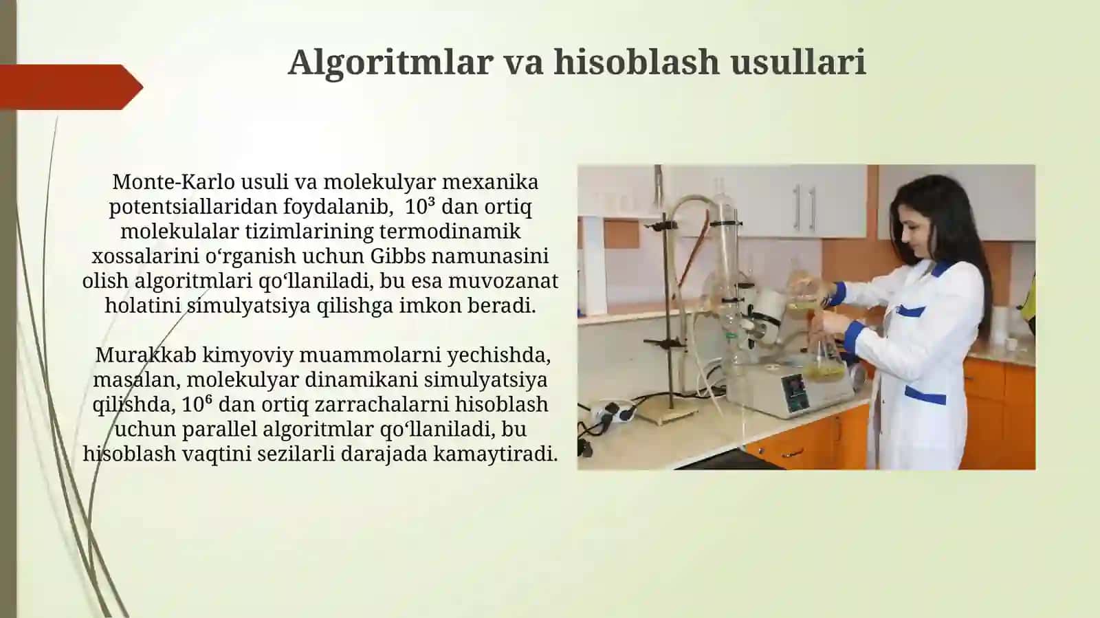 Dasturlardan kompleks foydalangan holda kimyoviy masalalar yechish 3