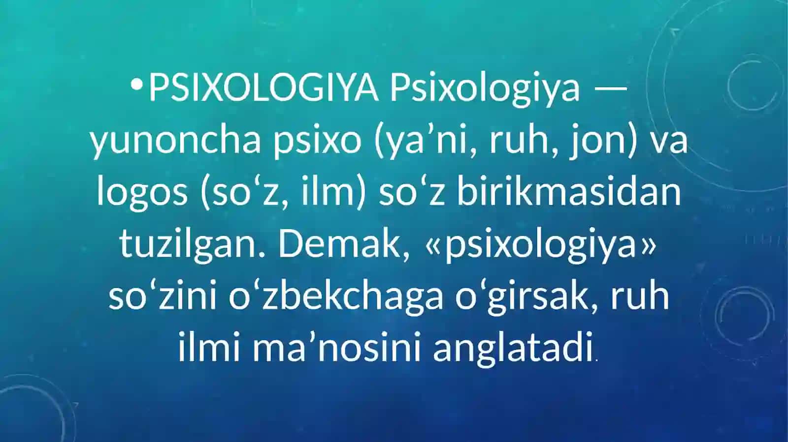 Tibbiy psixologiya fani haqida tushuncha 3