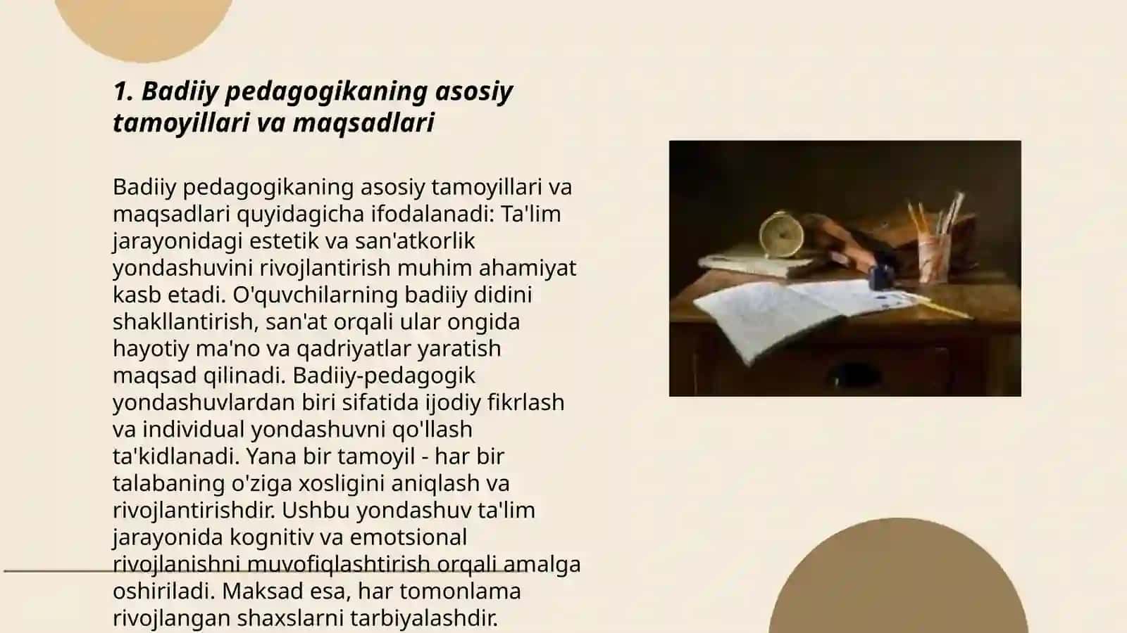 Badiiy pedagogika imkoniyatlaridan foydalnishda ijodiy kompetensiyalardan foydalnishning ahamiyati 3