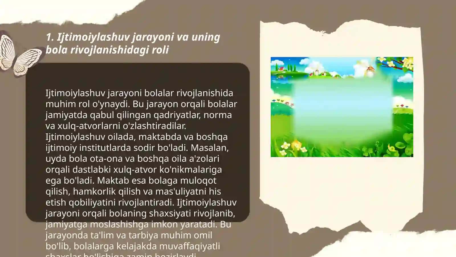 Bola Psixik Rivojlanishi va Ijtimoiy O'rganish Nazariyasi 3