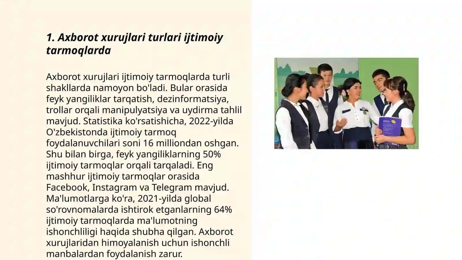 Axborot xurujlari va tahdidlari 3