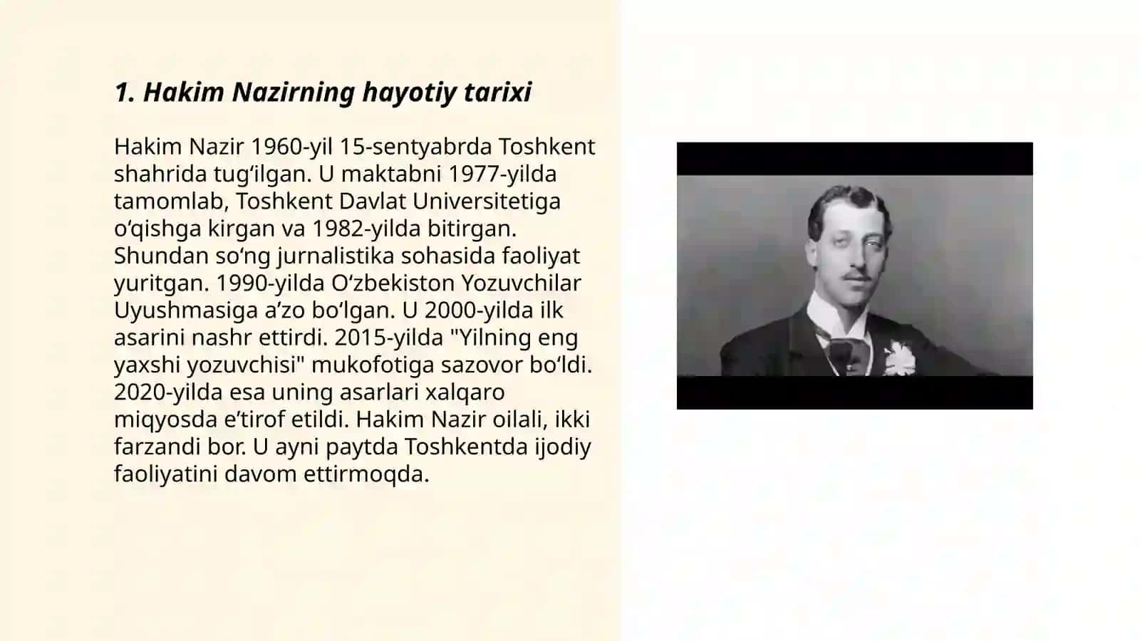 Hakim Nazir hayoti va ijodi 3
