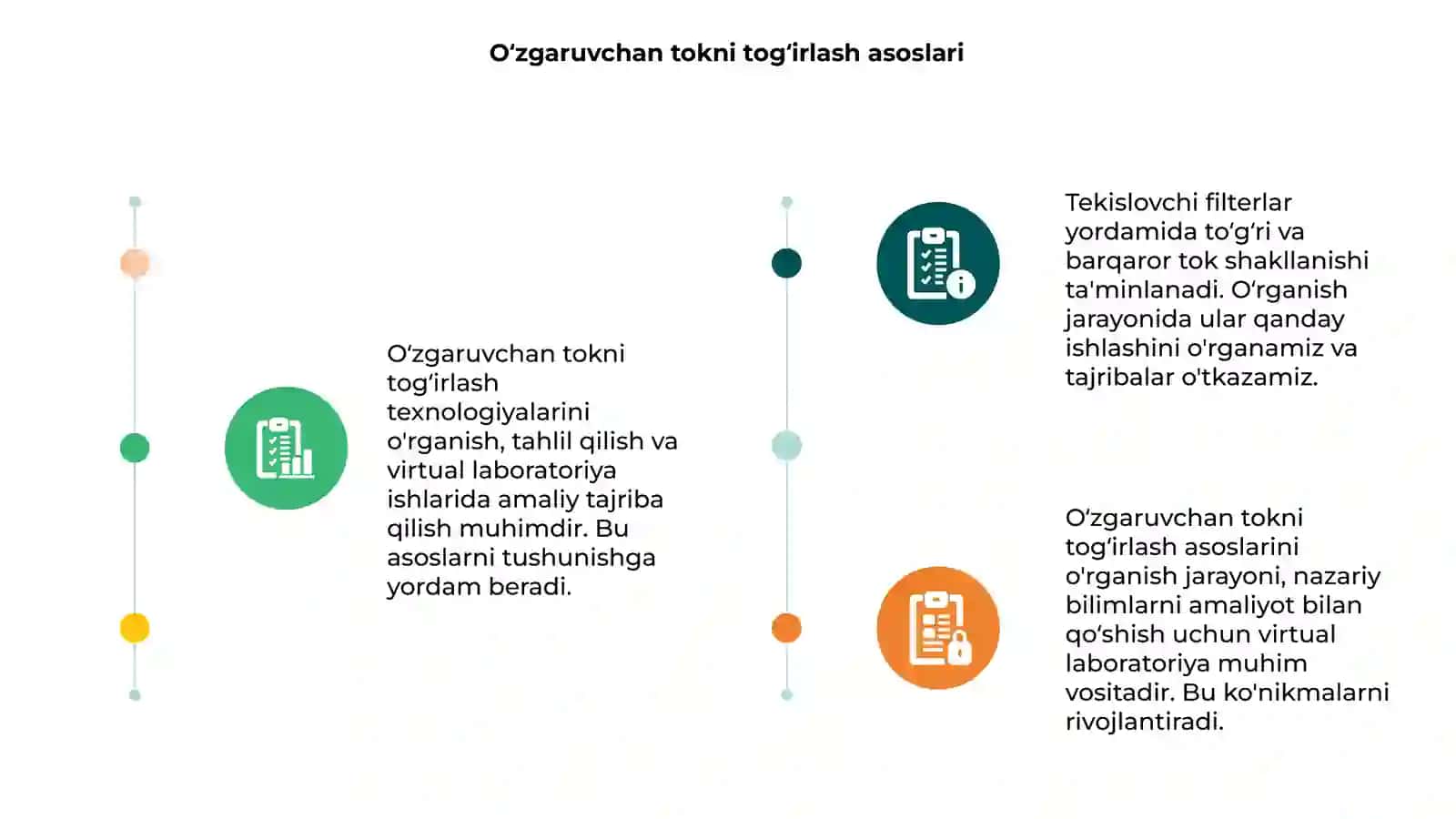 Oʻzgaruvchan tokni togʻirlash 3