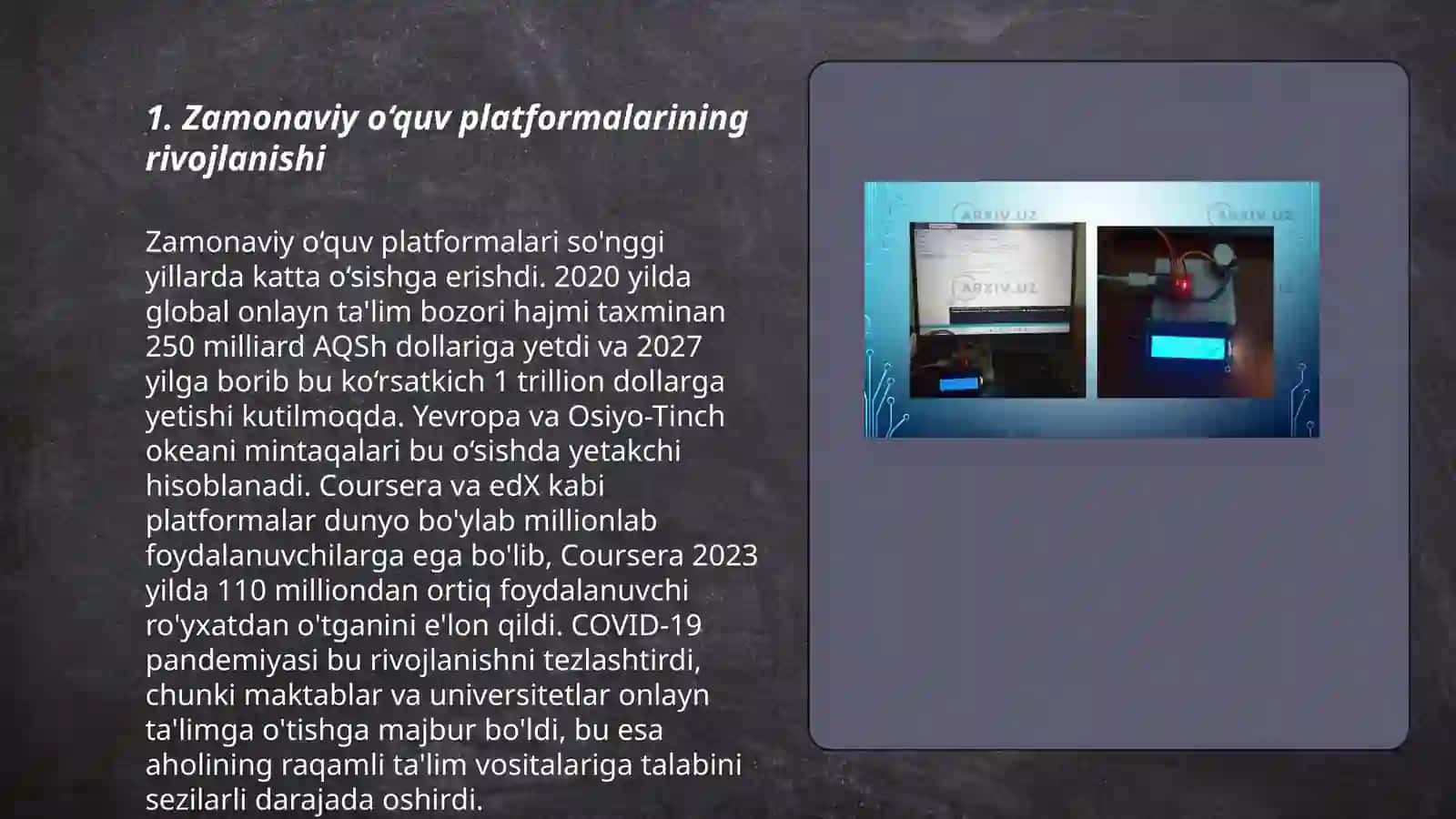 Elektron ta'lim rivojining yetakchi tendensiyalari 3